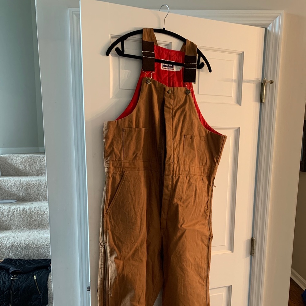 Tan Coveralls | Insulated, Men’s XL